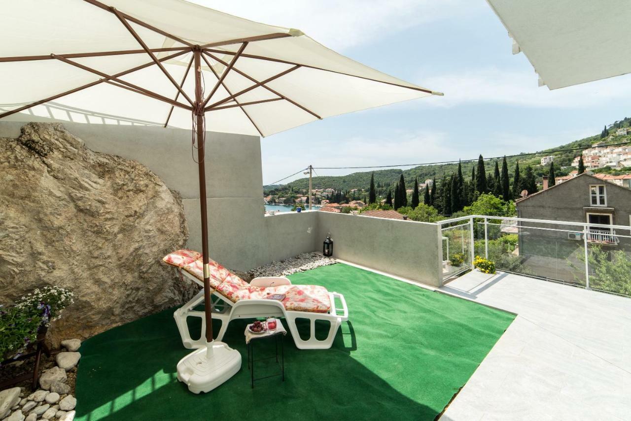 De Luxe Apartment Mediteran 1**** Zaton  Exteriör bild
