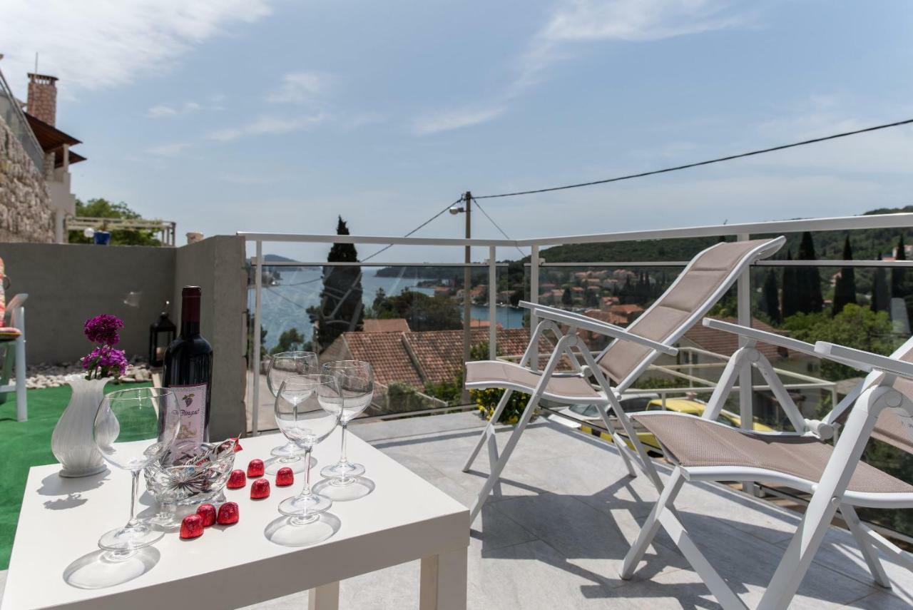De Luxe Apartment Mediteran 1**** Zaton  Exteriör bild