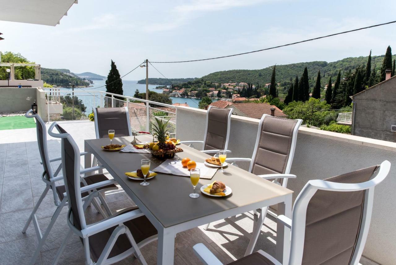 De Luxe Apartment Mediteran 1**** Zaton  Exteriör bild