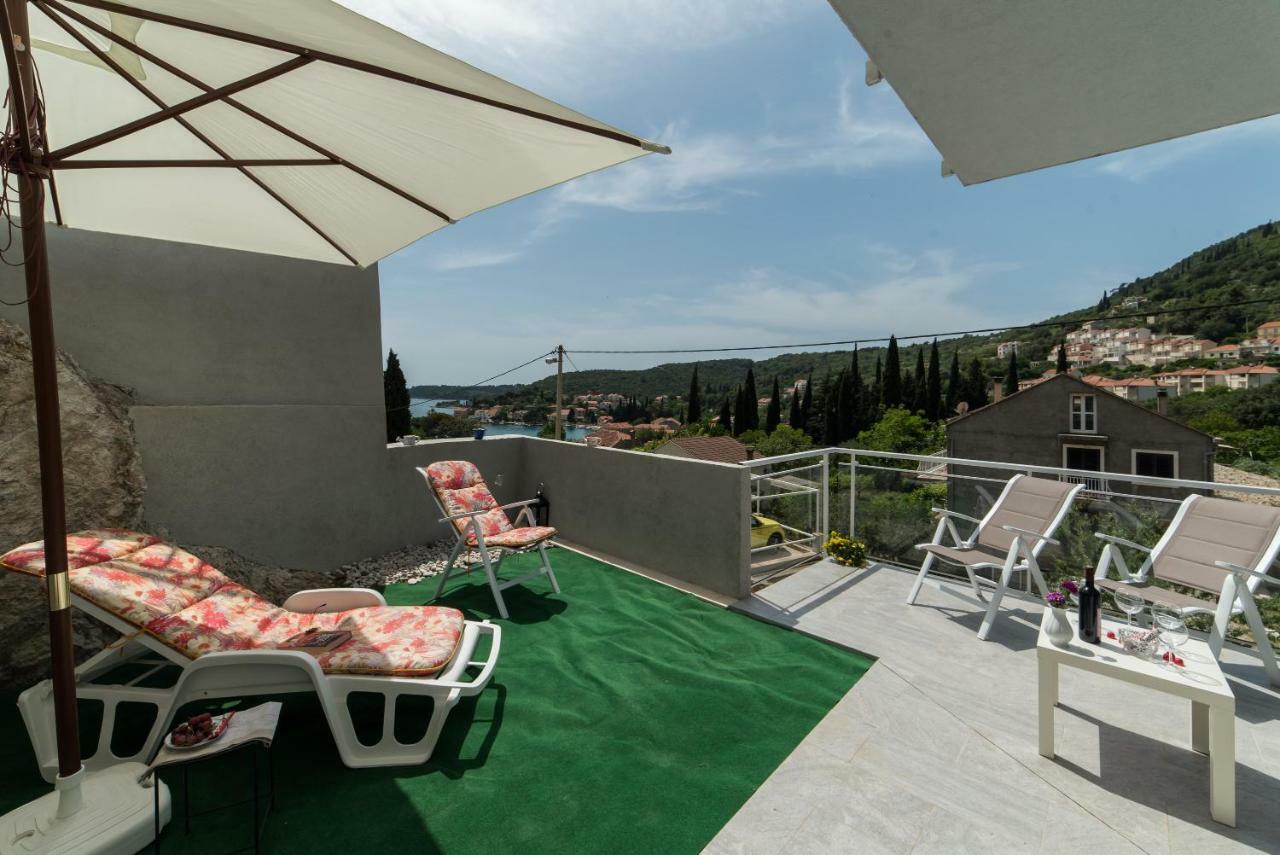 De Luxe Apartment Mediteran 1**** Zaton  Exteriör bild